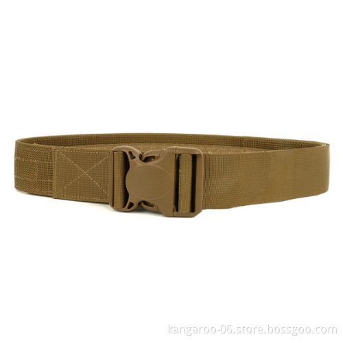 Custom Army Polyester Fabric Belt